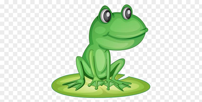 Cartoon Frog Material Edible Clip Art PNG