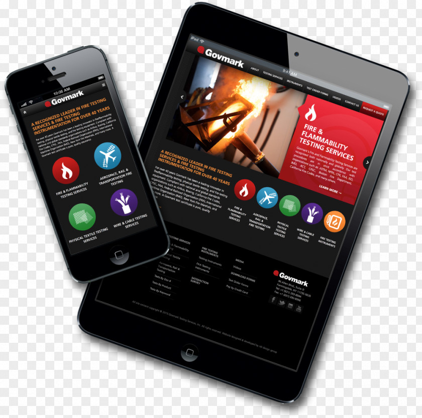 Smartphone Feature Phone Responsive Web Design The Govmark Testing Services, Inc. Mobile Phones PNG
