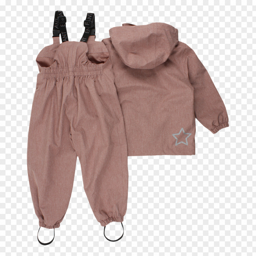 Child Overall Raincoat Pants Braces PNG