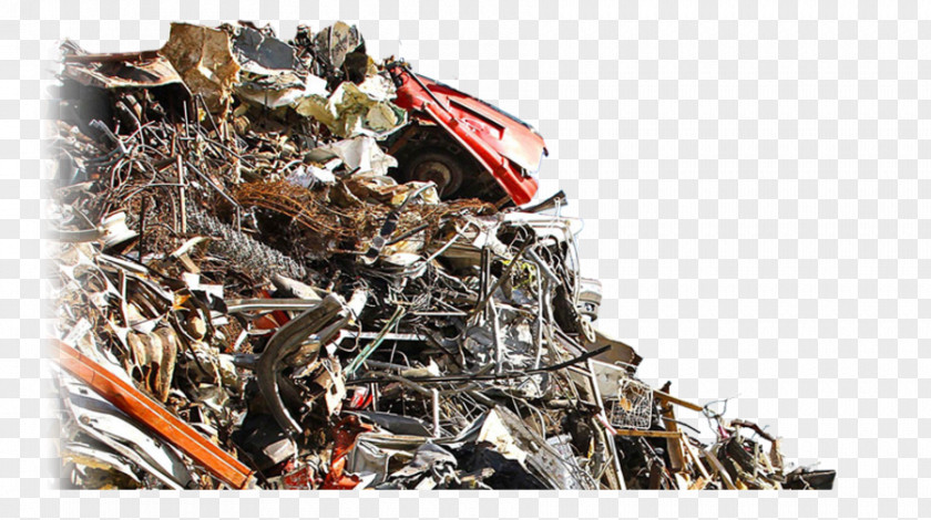 Iron Scrap Recycling Waste Metal Raw Material PNG