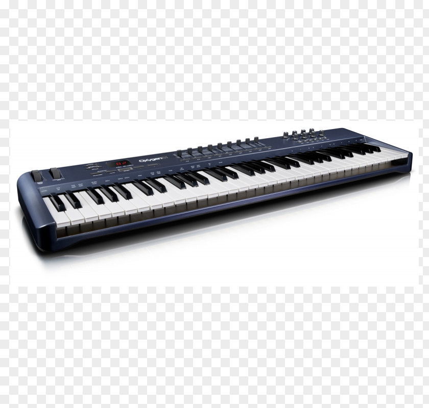 Keyboard MIDI Controllers M-Audio Oxygen 61 MK IV Electronic Musical PNG