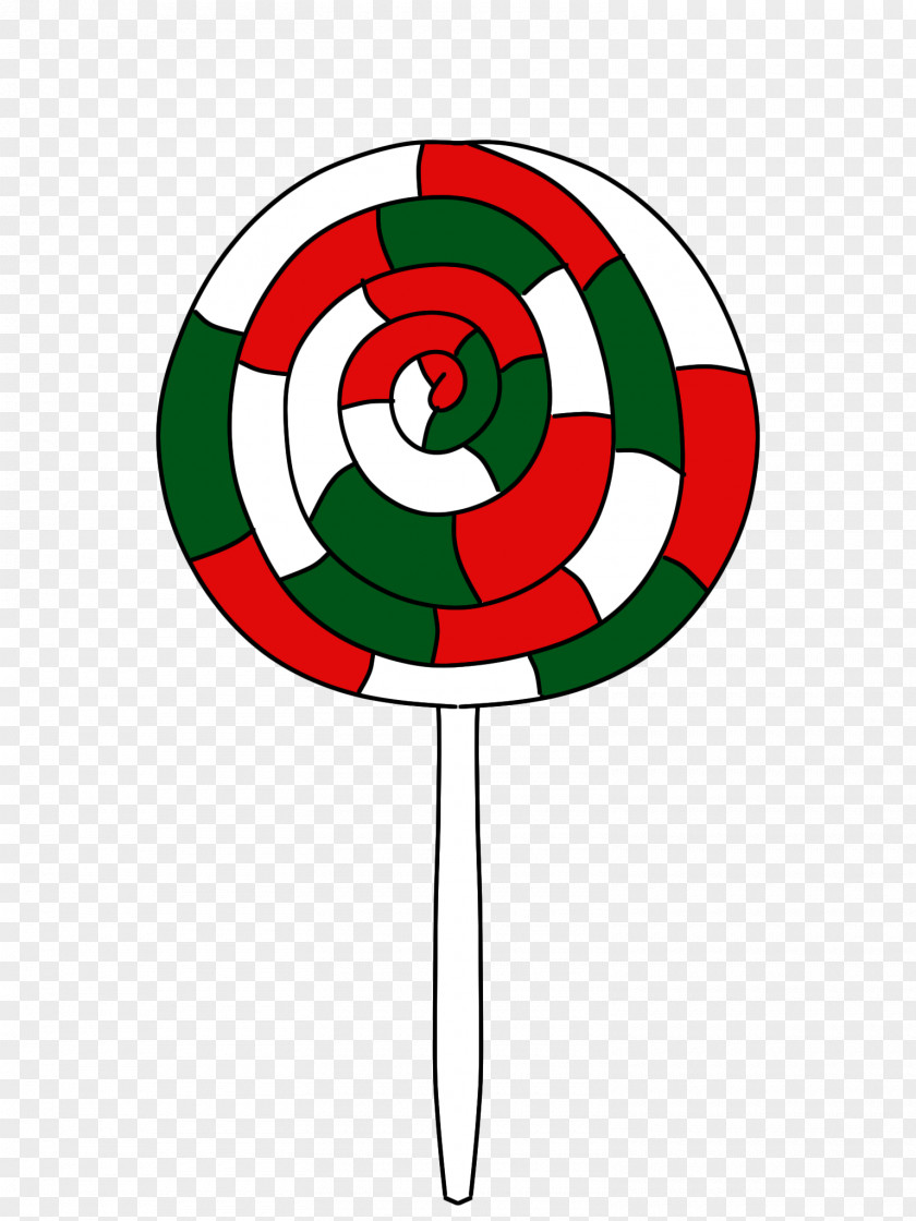 Sucker Lollipop Christmas Clip Art PNG