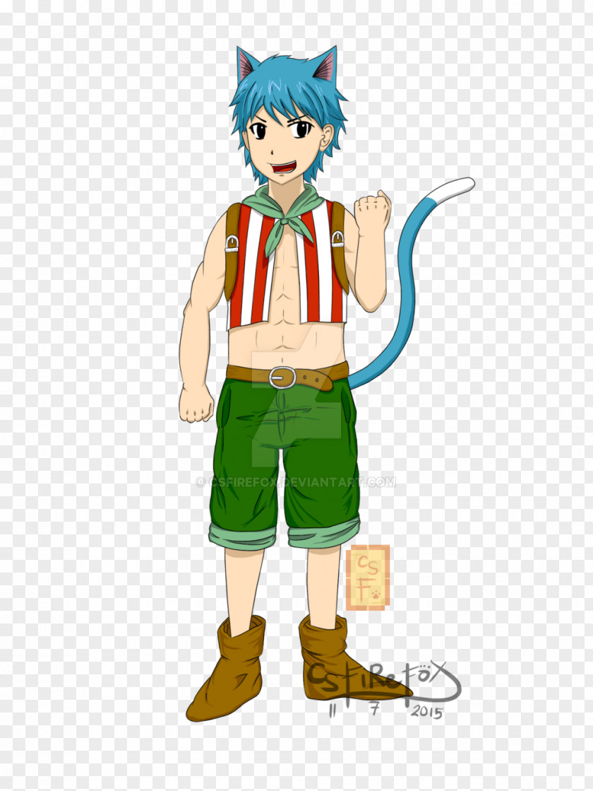 Boy Costume Cartoon Mascot Character PNG