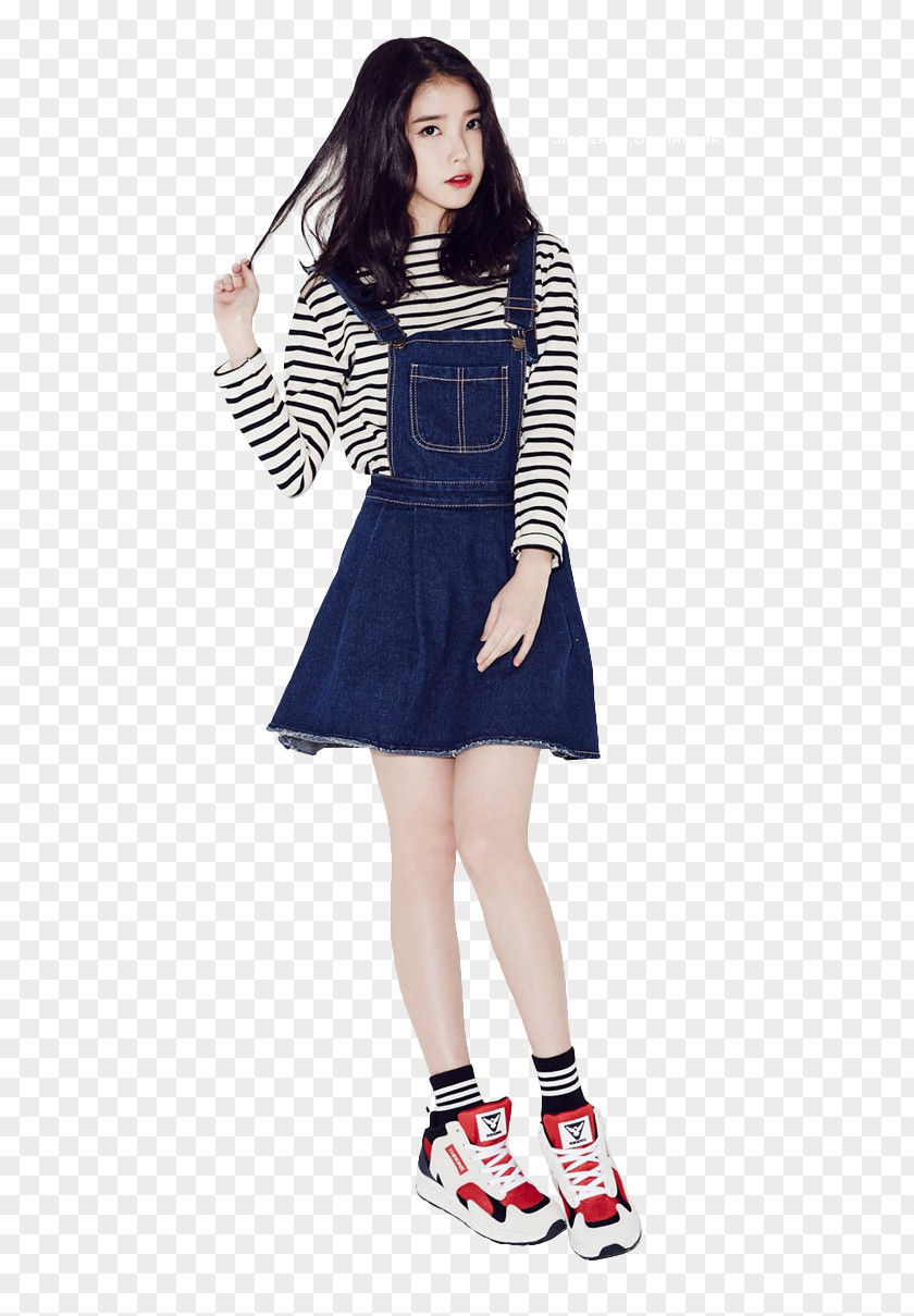 Korean K-pop Female Nation's Little Sister I U The Red Shoes PNG