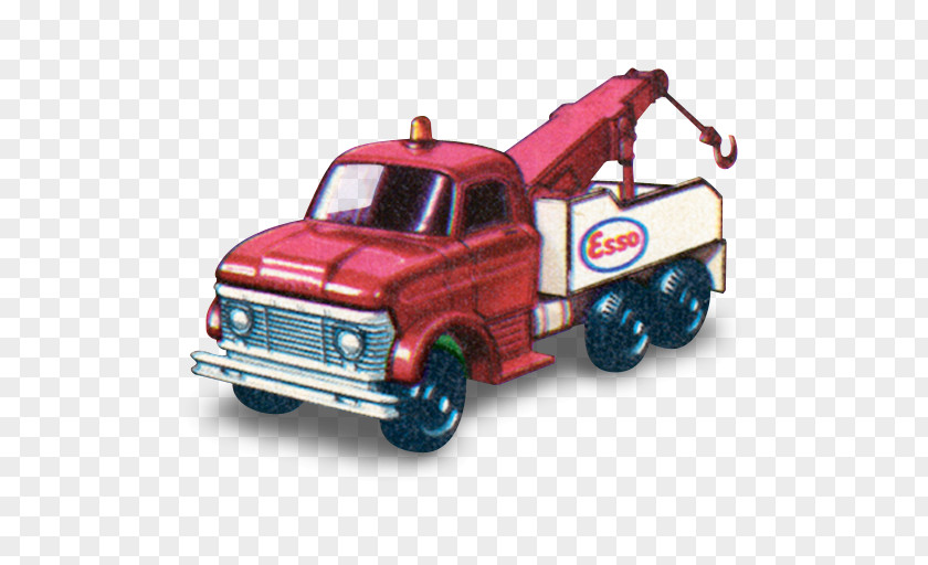 Matchbox Car Tow Truck Towing PNG