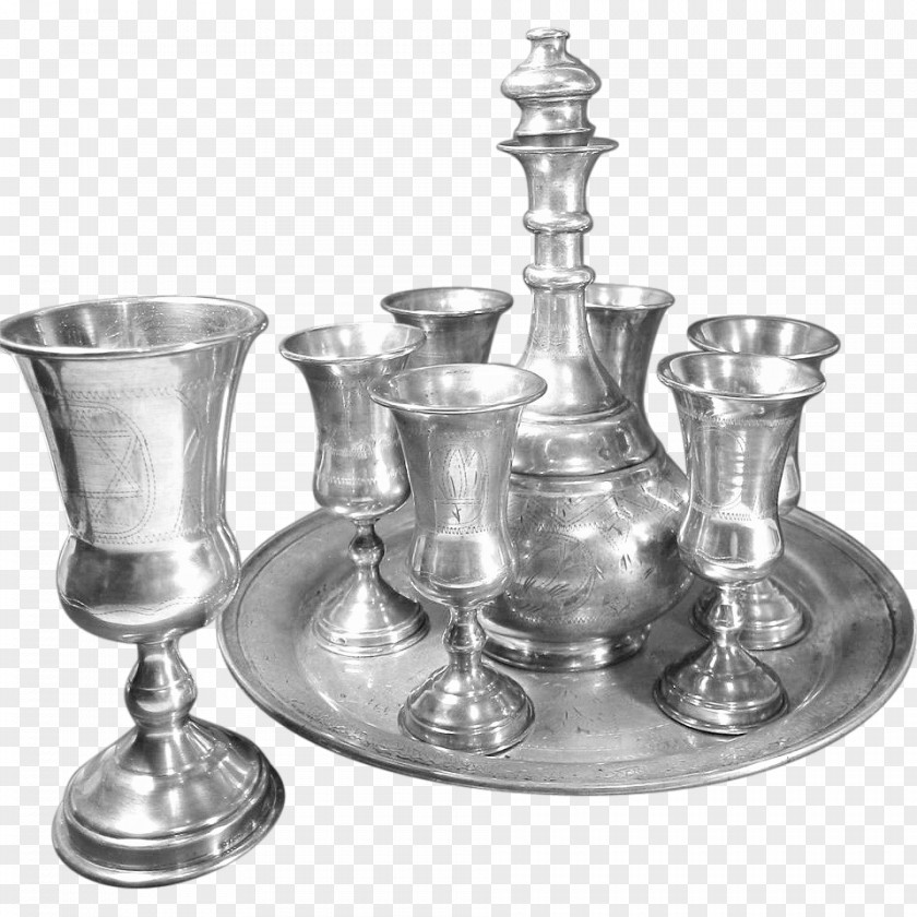 Maywood Glass Tableware Silver PNG
