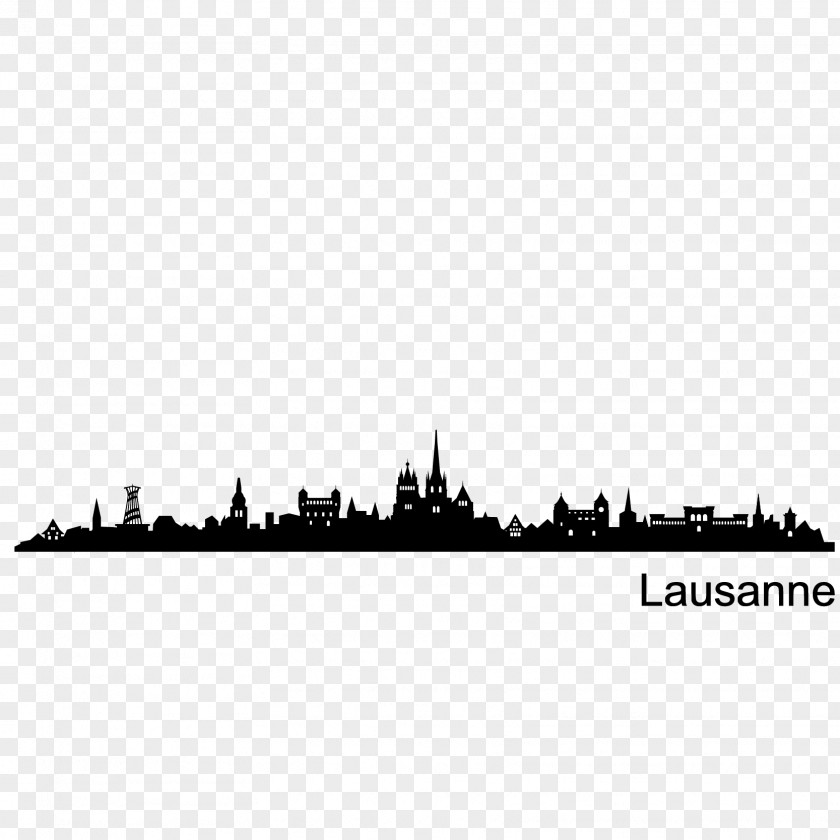 Silhouette Of City Building Architecture PNG