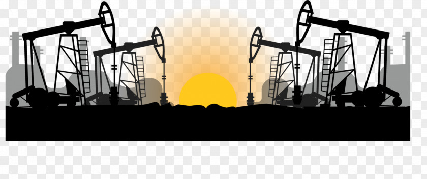 Sunrise Oil Extraction Petroleum Industry Of Field PNG