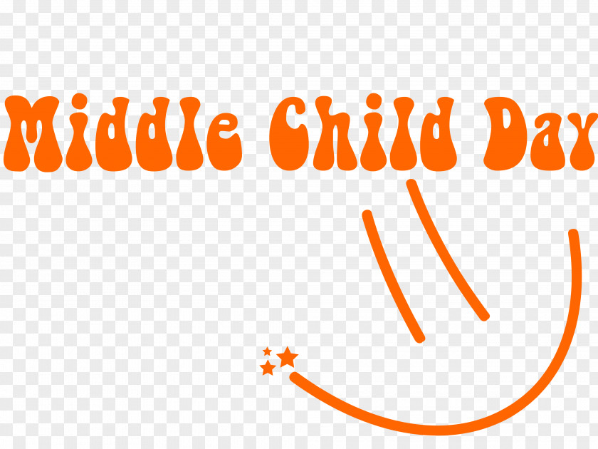 August 12 Is Middle Child Day. PNG