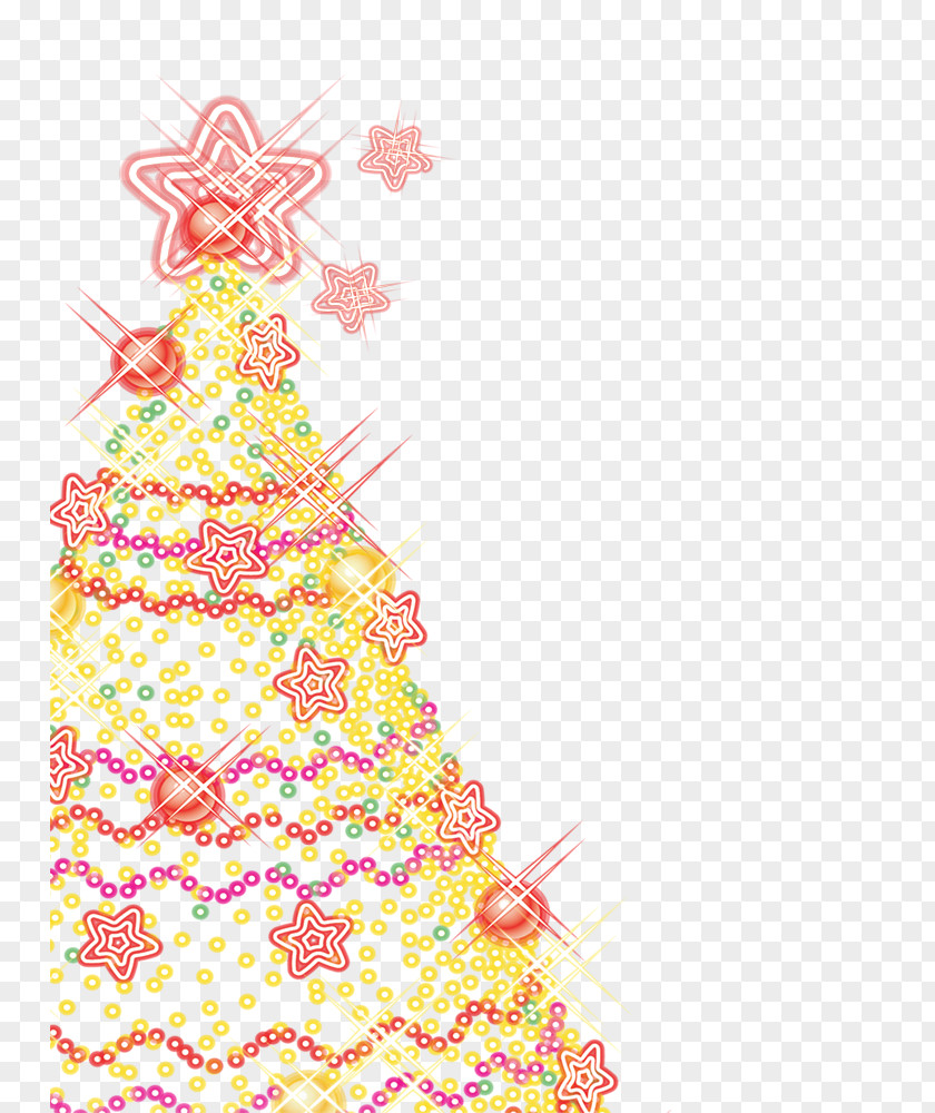 Hand-painted Christmas Tree Ornament PNG