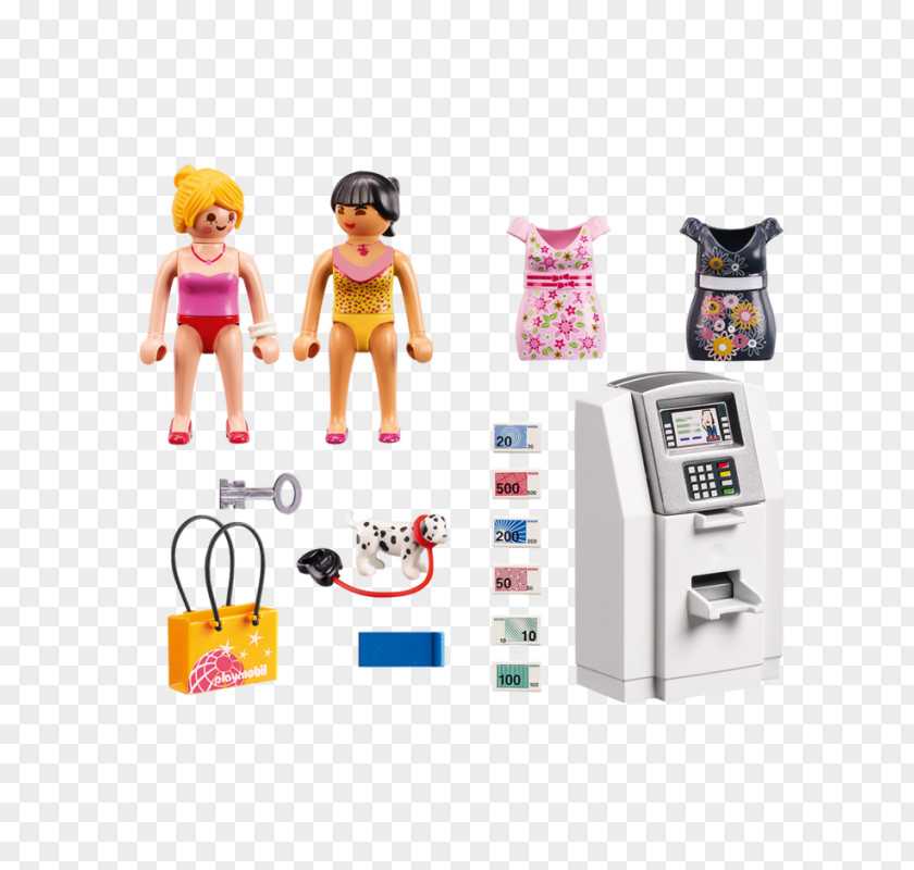 Toy Playmobil Cupcake Shop Automated Teller Machine Playset PNG