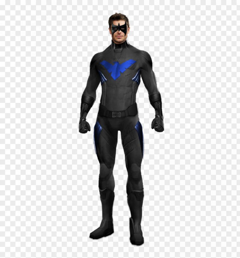 Zac Efron Dick Grayson Nightwing Deadshot Batman: Arkham City PNG