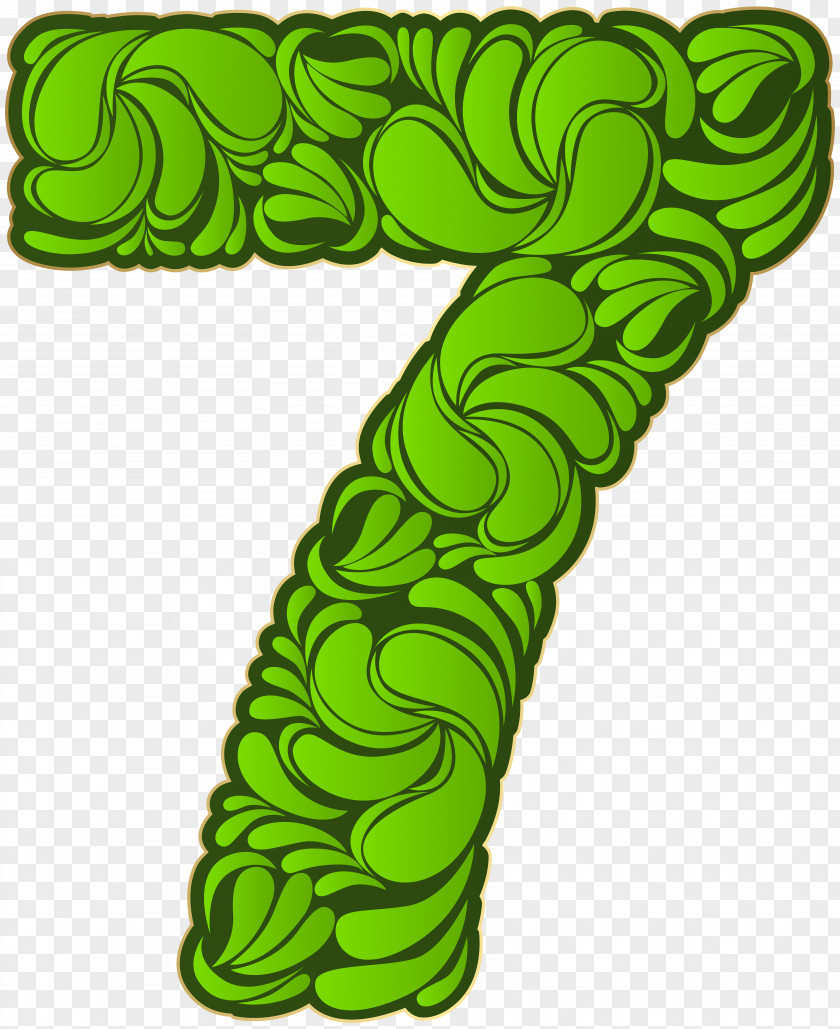 Decorative Numbers Green Society Of Jesus Blog Color PNG