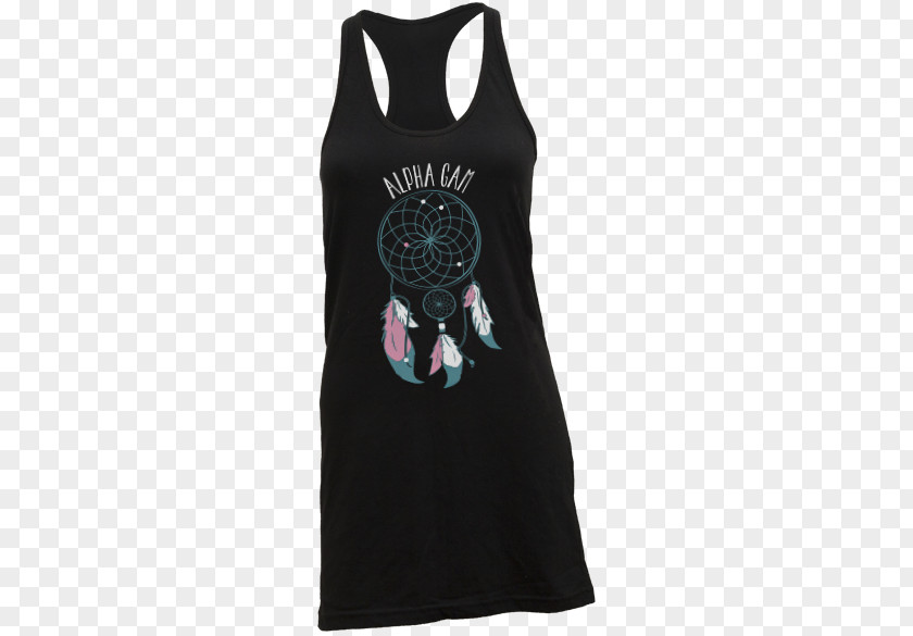 Dream Catcher Gilets T-shirt Sleeveless Shirt Neck PNG