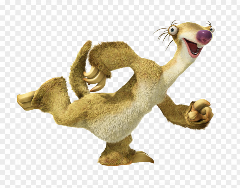 Ice Age Sid Sloth Scrat Manfred PNG