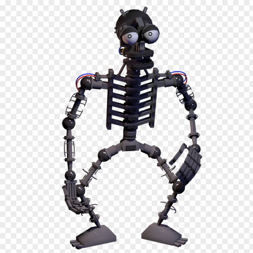 Skeleton Endoskeleton Five Nights At Freddy's Fnac Robot PNG