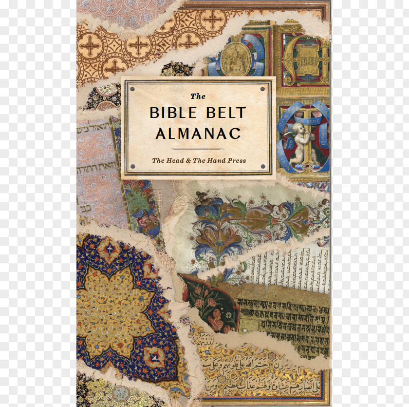 The Bible Belt Almanac Asteroid Head & Hand Press Kensington Homestead PNG