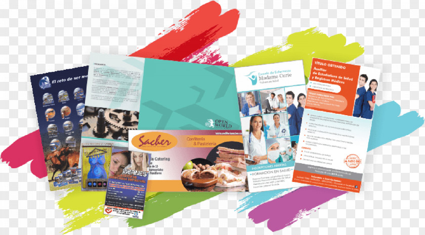 Brochure Flyer Pamphlet Advertising Printing Visiting Card PNG