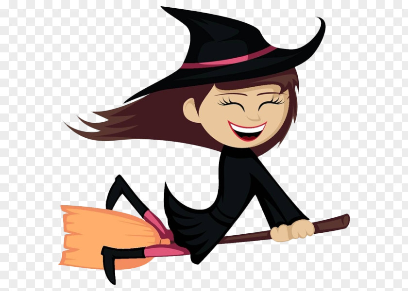 Cartoon Happy Little Witch Witches All Witchcraft Royalty-free Illustration PNG