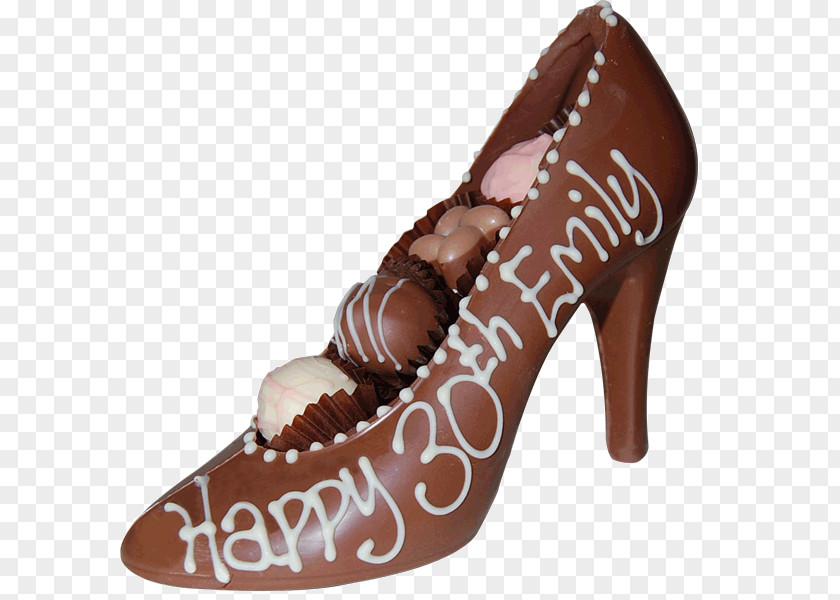 Chocolate Truffle High-heeled Shoe Chocolatier PNG