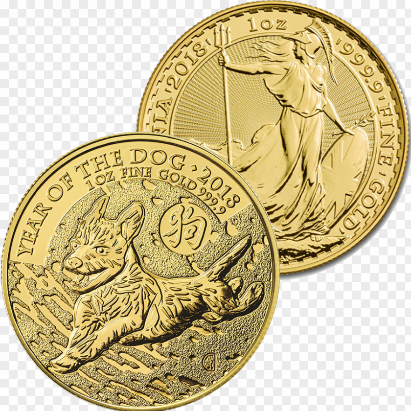 Coin Royal Mint Bullion Gold PNG