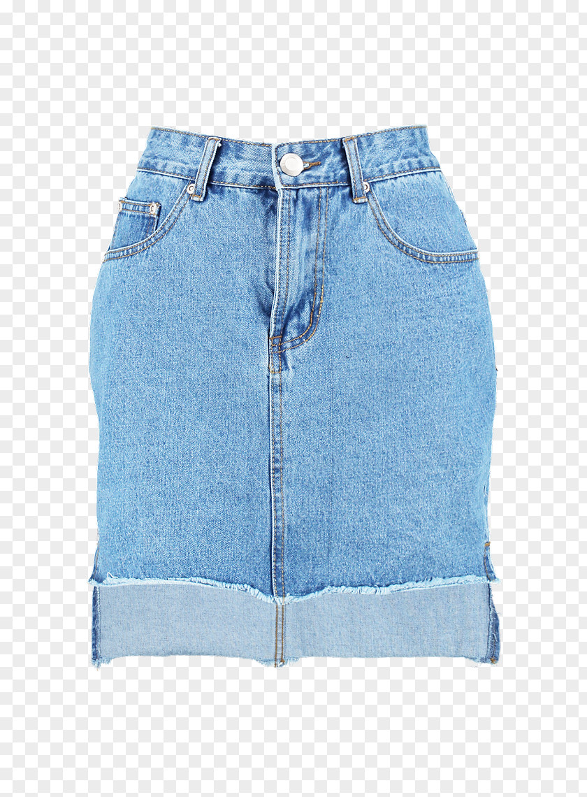 Jeans Denim Skirt Miniskirt PNG