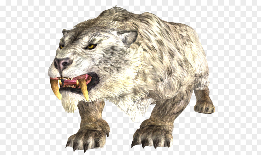 Lion The Elder Scrolls V: Skyrim – Dragonborn Xbox 360 Saber-toothed Cat Tiger PNG