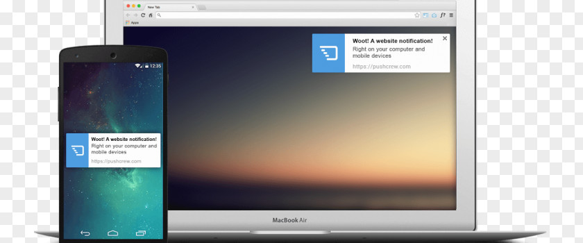 Push Technology Smartphone Computer Software Web Browser Apple Notification Service PNG