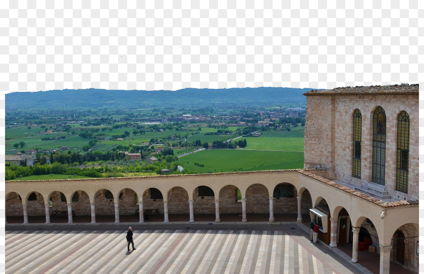 Assisi, Italy In Four Assisi Perugia Building Architecture PNG