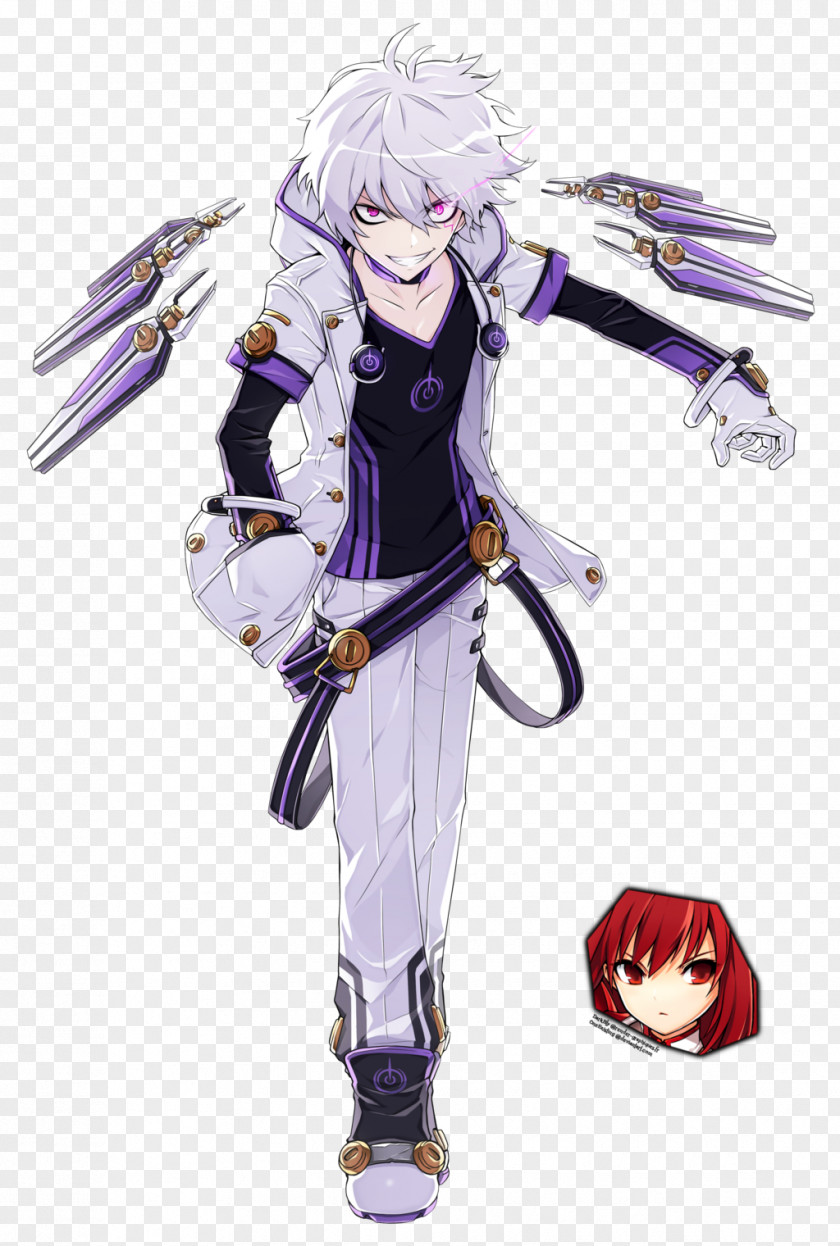 Elsword Video Game Player Character PNG