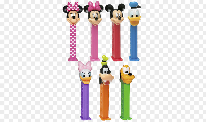 Mickey Mouse Pez Minnie Donald Duck Candy PNG