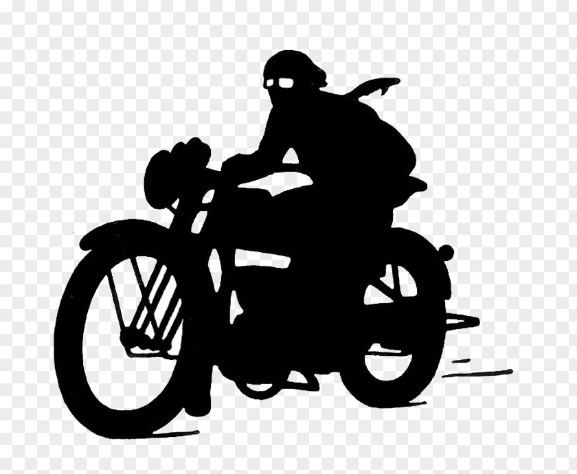 Motorcycle Vector Graphics Clip Art Silhouette Classic Bike PNG