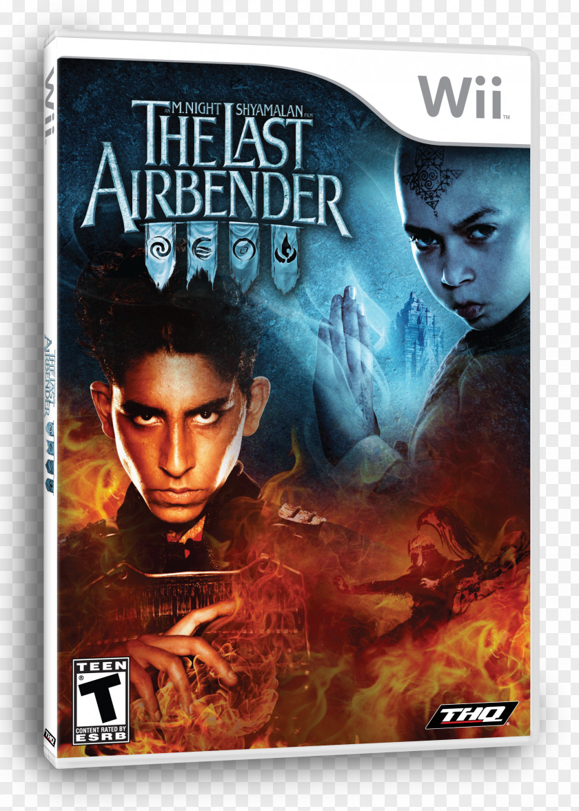 Nintendo Wii Avatar: The Last Airbender Video Game THQ PNG