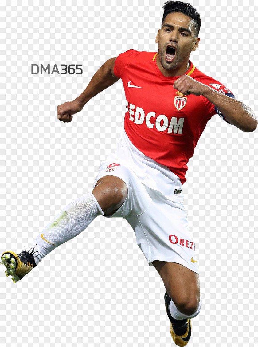 Radamel Falcao Colombia National Football Team Player 2017–18 UEFA Champions League Europa PNG