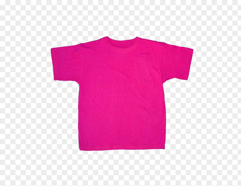 Shirt T-shirt Pink Sleeve PNG