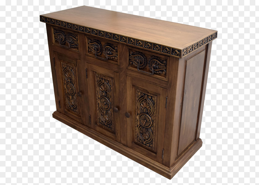 Wood Buffets & Sideboards Chiffonier Stain Antique PNG