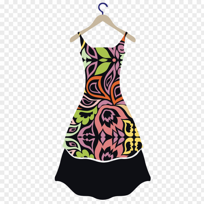 A Dress Hanging On Shelf T-shirt Drawing PNG