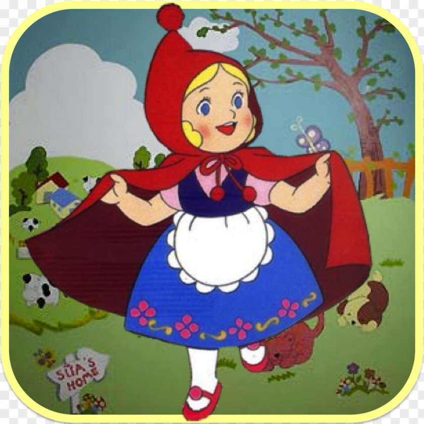 Little Red Riding Hood Fairy Tale Big Bad Wolf Comics Children's Literature PNG
