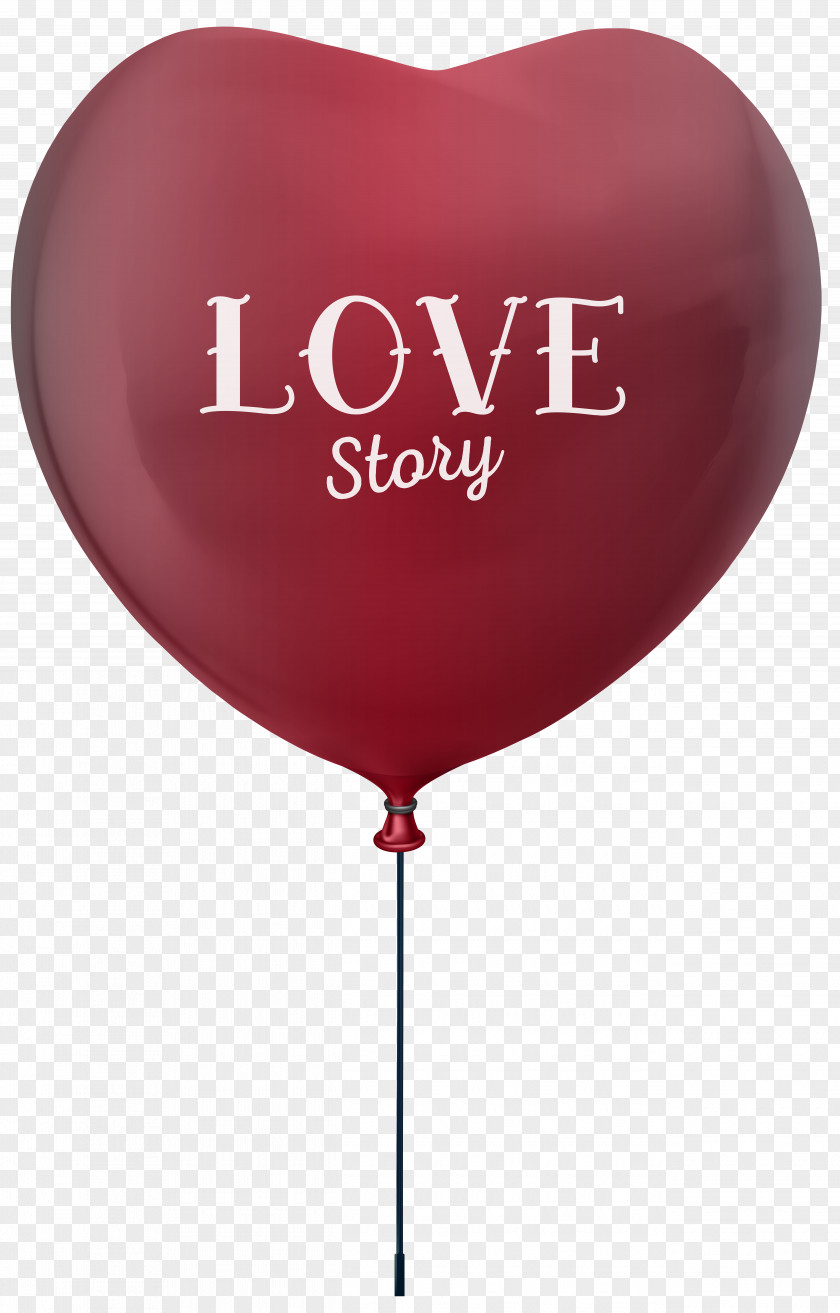 Love Story Heart Balloon Clip Art Image Download PNG