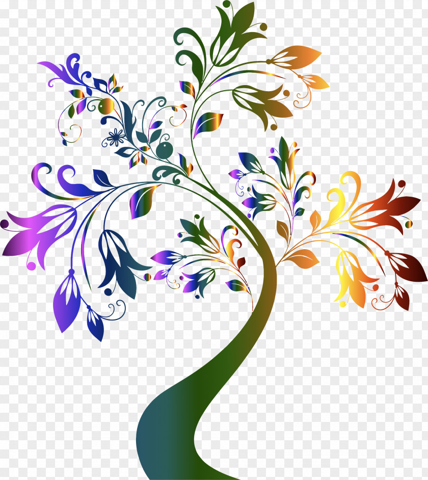 Tree Vector Flower Clip Art PNG