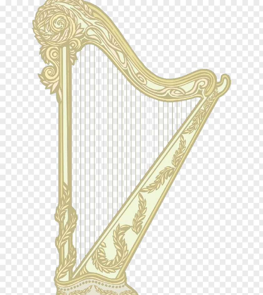 Western Harp Effect Element Musical Instrument Photography PNG