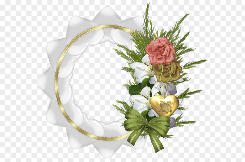 White Roses Picture Frames Molding Drawing PNG
