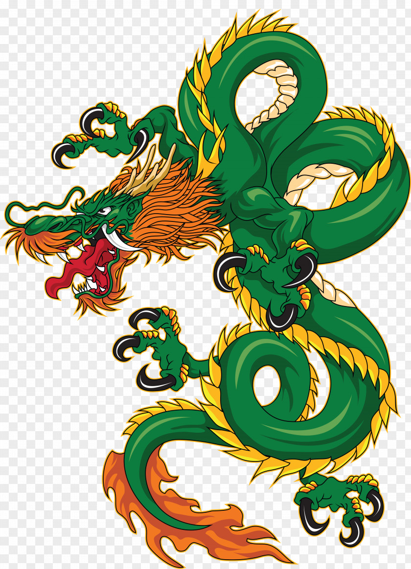 Dragon Chinese Tattoo PNG