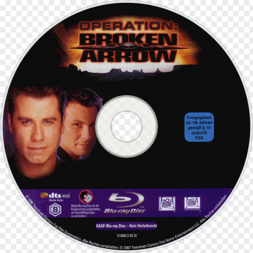 Dvd Bob Gunton Samantha Mathis Broken Arrow Blu-ray Disc DVD PNG