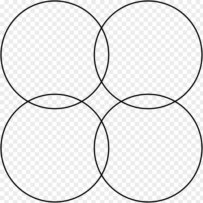 Flower Circle Black And White Line Art Monochrome Photography Drawing PNG
