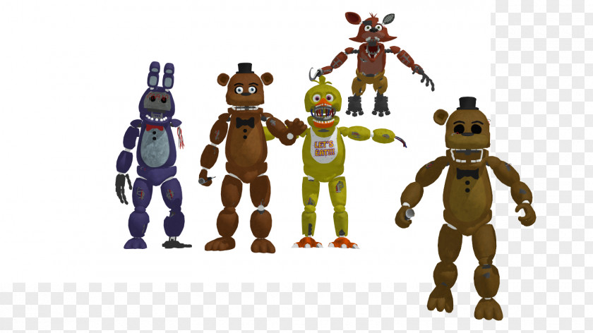 Line Shading Five Nights At Freddy's 2 Freddy's: Sister Location 4 Animatronics Art PNG