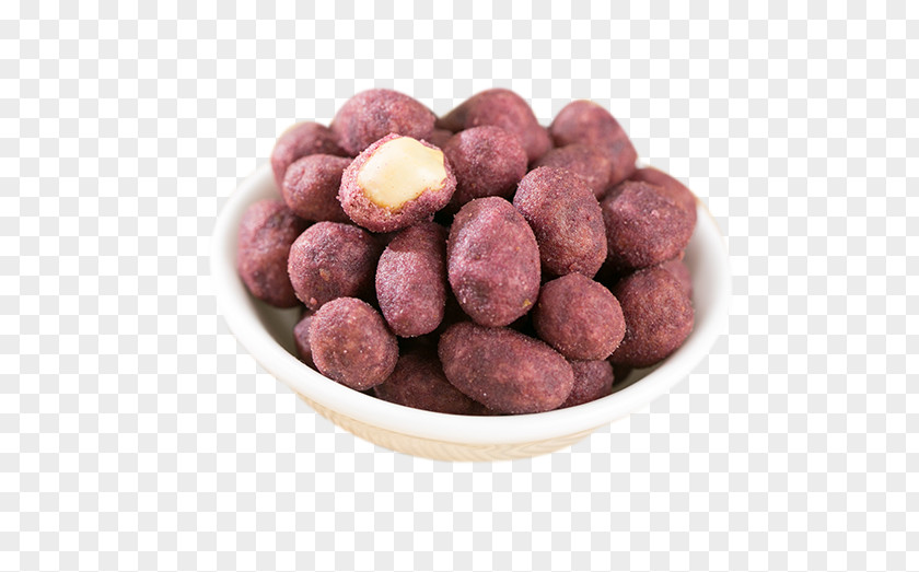 Purple Sweet Potato Peanut Snack Food PNG