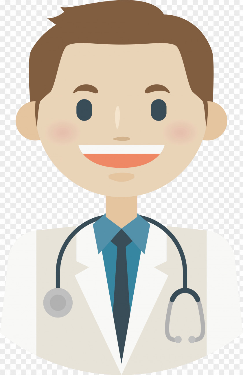 Smiling Male Doctor Smile Physician Clip Art PNG