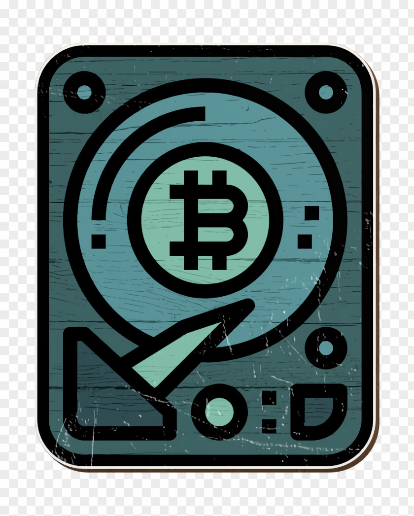 Bitcoin Icon Hard Disk PNG
