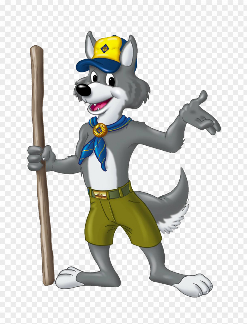 Wolf Boy Scout Handbook Gray Akela Cub Scouting PNG